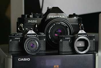 Paper Pentax MX Cameras