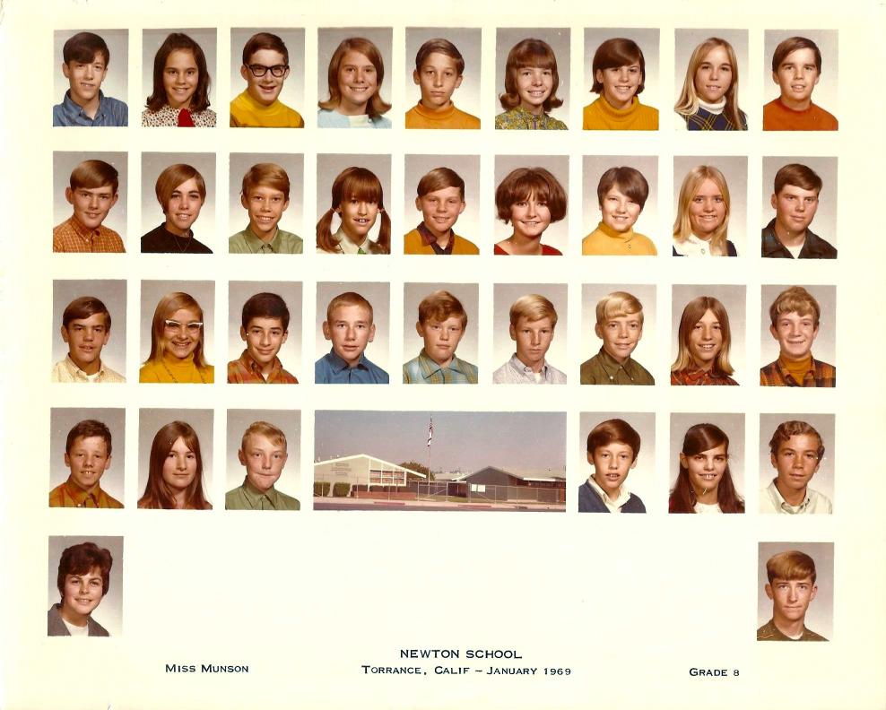 Newton Elementary
                  class photo 1969
