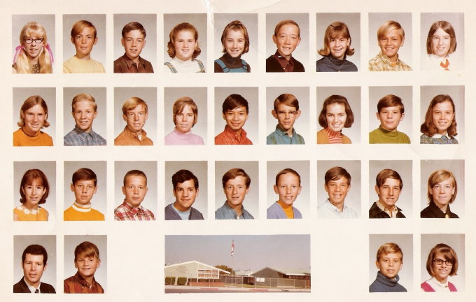 Newton Elementary
                  class photo 1969