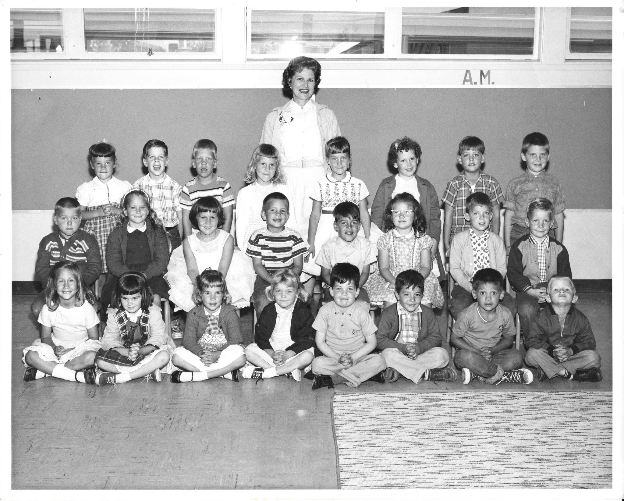 Newton Class of 1969, Mrs. Widney's class, 1961