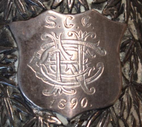 N. E. Cornish napkin ring close-up