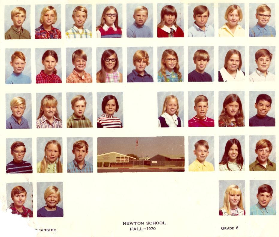 Newton School (Torrance) 1970 Beardslee's grade 6
                  class