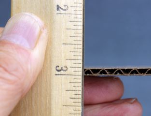 Cardboard 1/8 inch (3 mm) thick