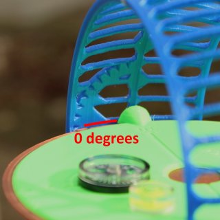 HelioTrak cage at 0 degrees