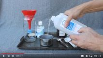 Making hand sanitizer video