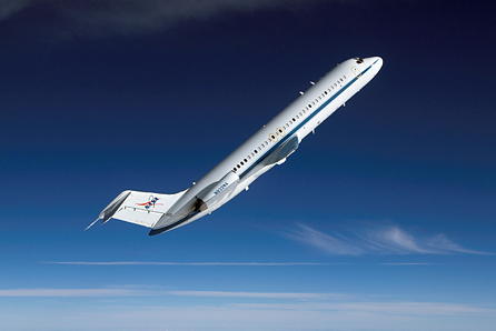 NASA weightless airplane