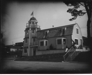 pinhole camera picture -- lighthouse