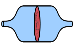 hydraulic capacitor oblique view